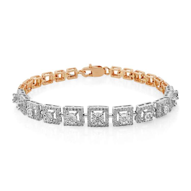 Dazzling Tennis Bracelet - Shankaram Jewellers