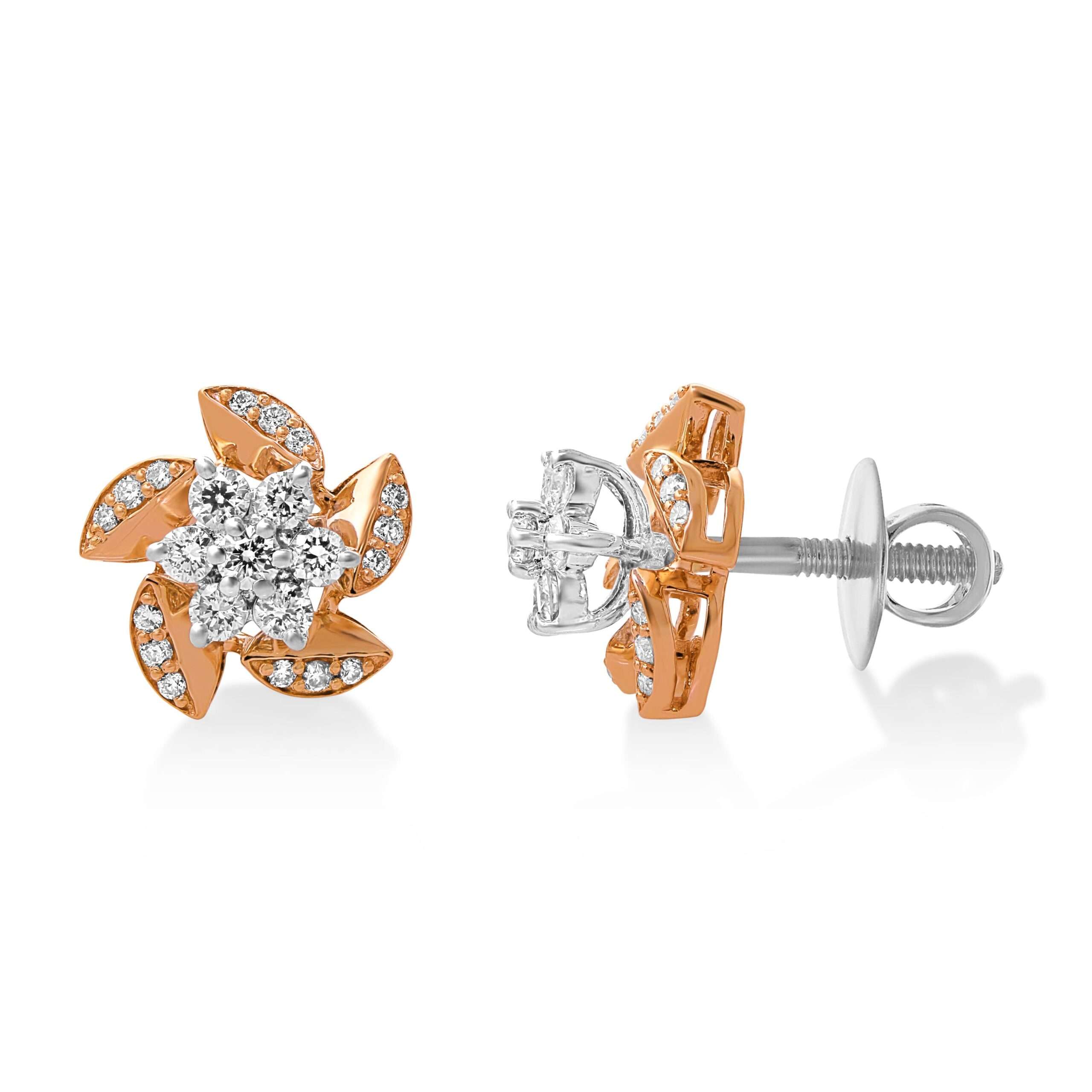 Breathtaking Art Diamond Studs