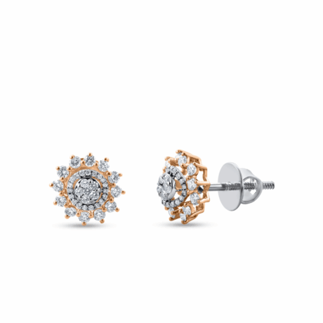 Shine Daily: Dainty Diamond Studs for Women