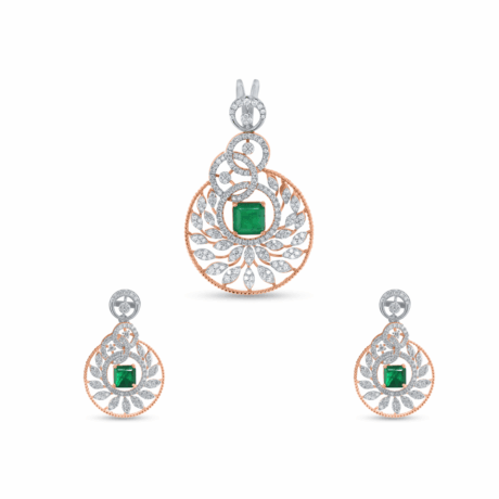 Lumière: Dainty Diamond Pendant Set in Gold