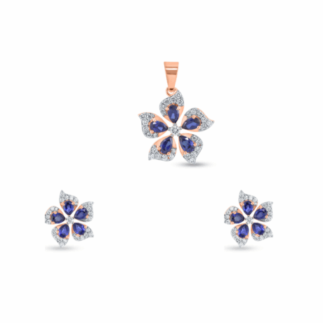 Whisper Shine: Everyday Diamond Pendant Set