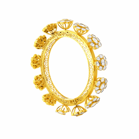 Traditional Polki Kada