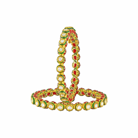 Slim Polki Bangle for Everyday Ethnic Wear