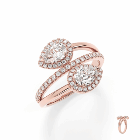 Everyday Grace: Pear-Cut Diamond Ring