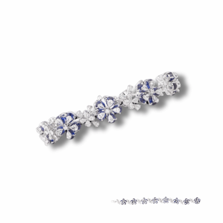 Shape & Shine: Fancy Diamond Tennis Bracelet