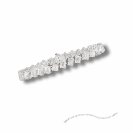 Elysian Cut: Fancy Shape Diamond Bracelet