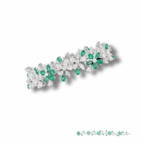 Infinity Gleam: Designer Fancy Diamond Bracelet