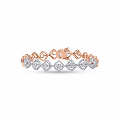 Glint Grace: Everyday Diamond Bracelet for Women
