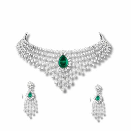 Heritage Spark: Bridal Diamond Set in 18Kt Gold