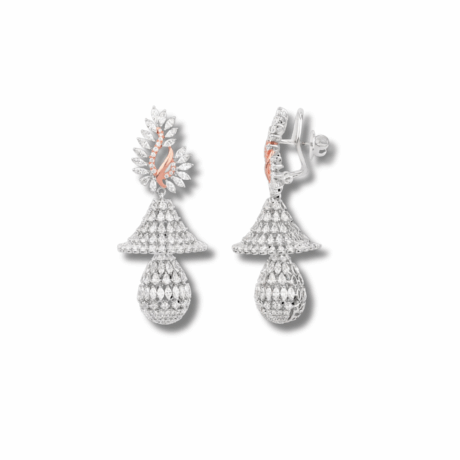 Dancing Lights: Fancy-Shaped Diamond Dangler Earrings