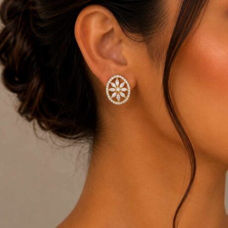 daily wear diamond studs.