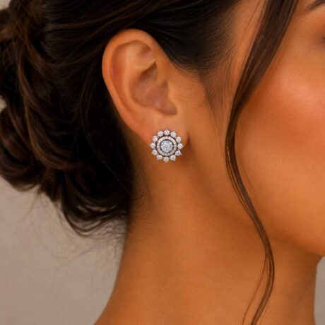 daily wear diamond studs.