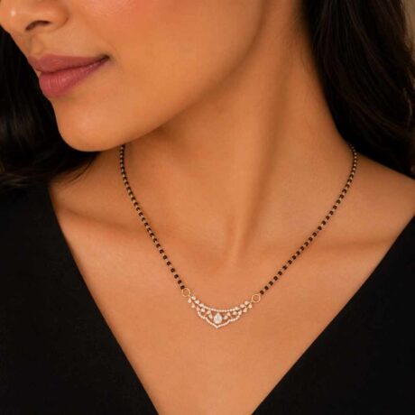 Diamond Draped Mangalsutra